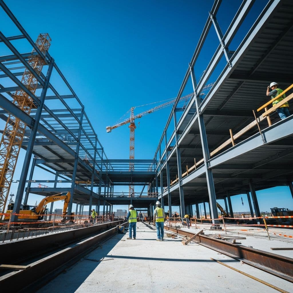 Commercial construction project